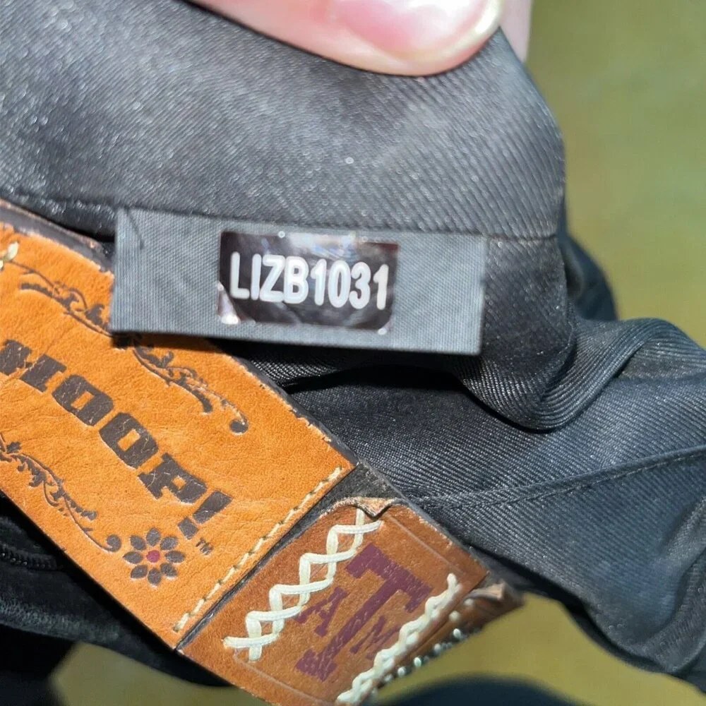 FOSSIL Texas A&M Over Shoulder Dark Brown Leather HandBag Purse Gig’em Whoop! - Picture 9 of 15